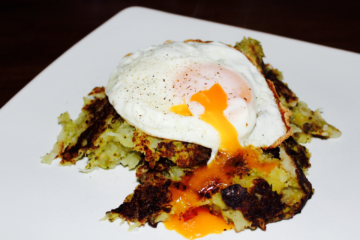 Bubble and Squeak with fried egg