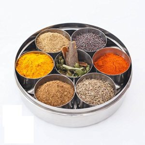 Indian Masala Dabba spice storage container