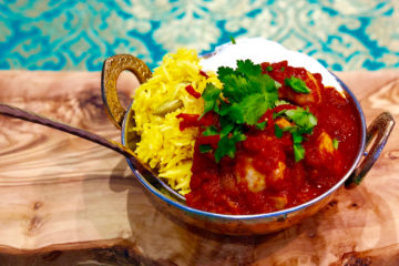 Red Gurnard Curry with Pilau Rice