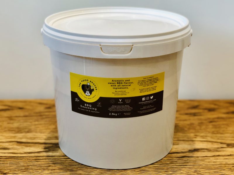 BBQ Seasoning and Marinade 2.5kg tub The Food Beaver