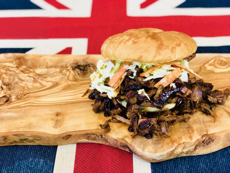 Slowcooked Beef Brisket Sandwich with Homemade Coleslaw The Food Beaver